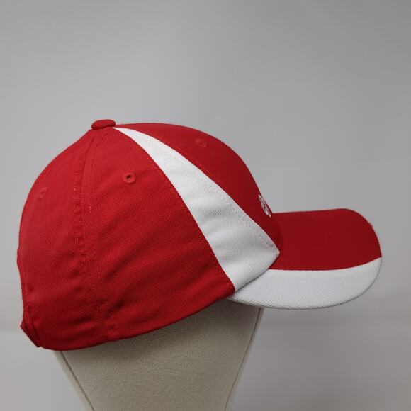 Saint Alphonsus Strapback Baseball Cap Red One Size Adjustable 6 Panel Sport-Tek - Picture 5 of 9